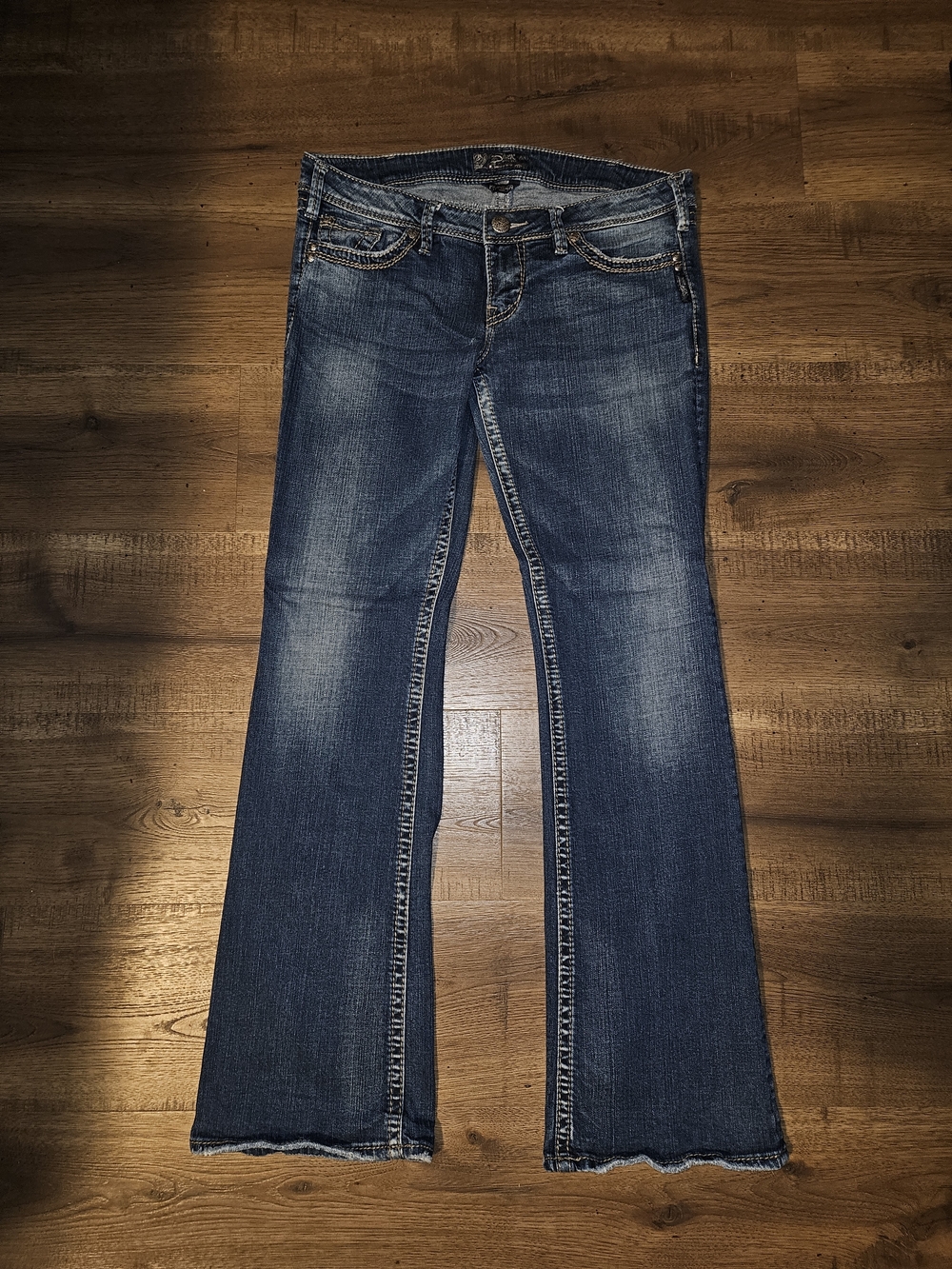 Silver Jeans Women's Dark Blue Bootcut Denim